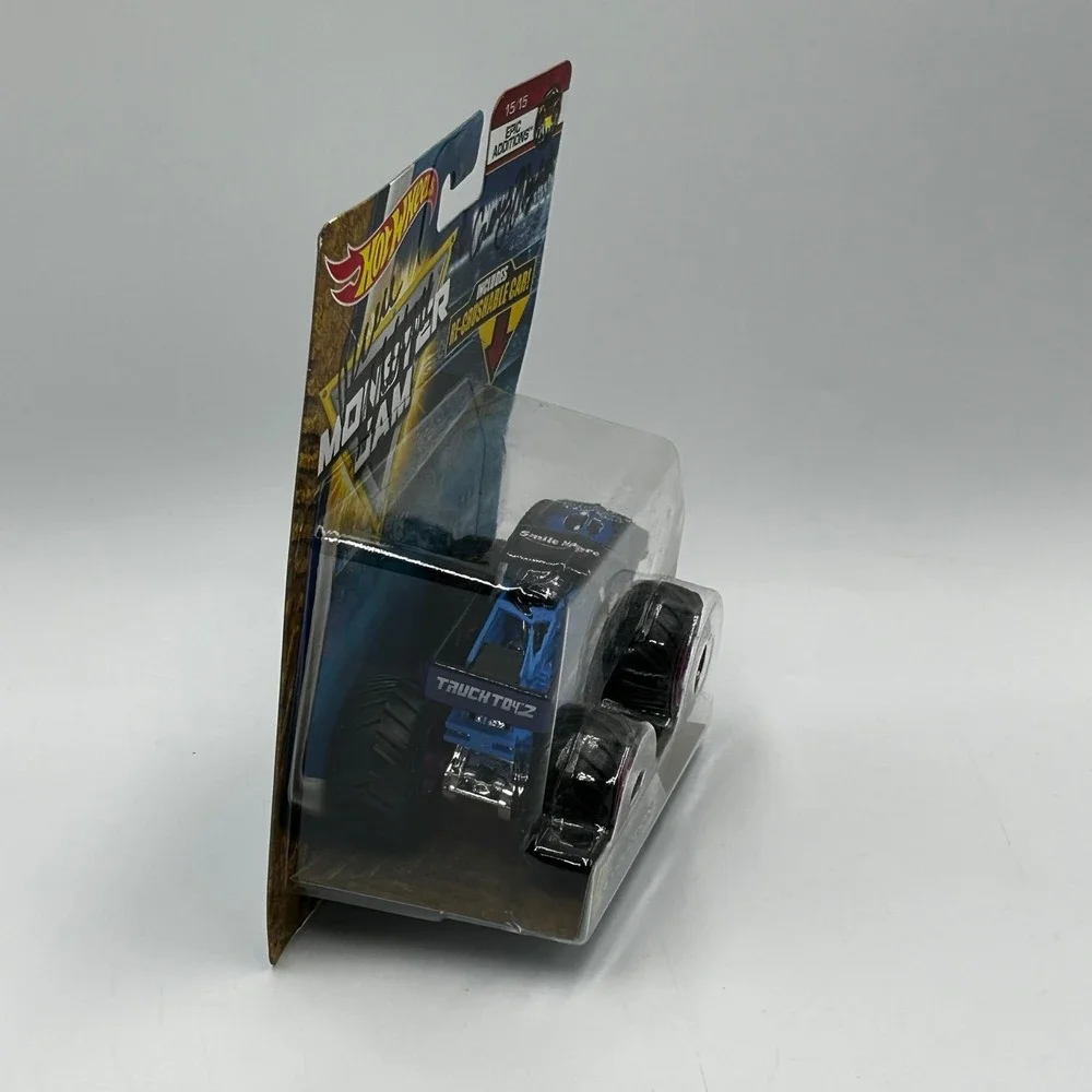 Hot Wheels Monster Jam Overkill Evolution Blue Rene Casey Autograph Storage Wars